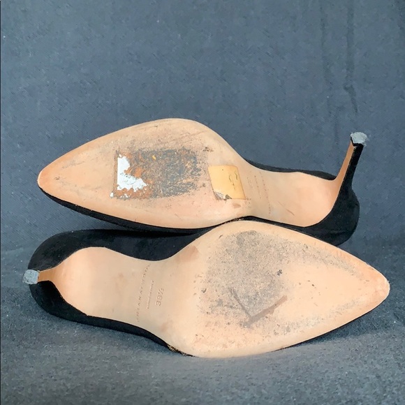 Brian Atwood Suede Wraparound Zipper Booties Boot - Picture 4 of 8